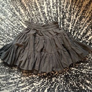 Diesel Charcoal A-Line Skirt